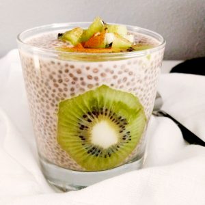 pudin con semillas de chía