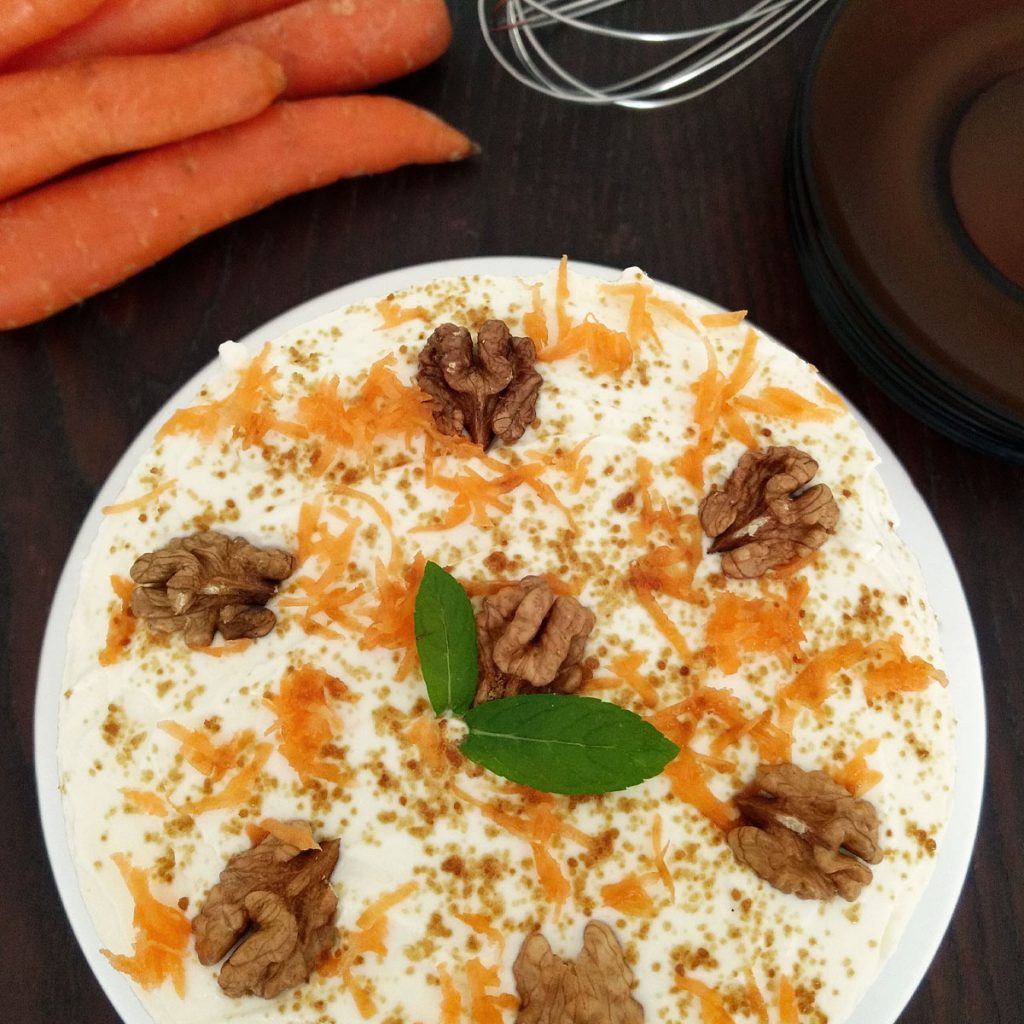 tarta de zanahoria